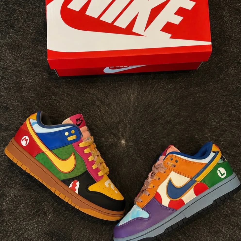 Nike Dunk Low Super Mario